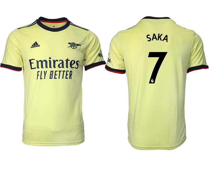Men 2021-2022 Club Arsenal away aaa version green #7 Soccer Jersey->arsenal jersey->Soccer Club Jersey